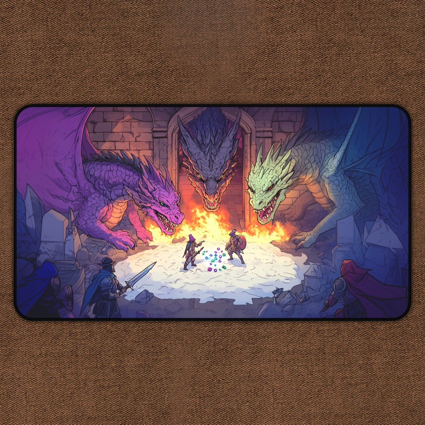 Dragonlord's Dungeon: Dragons In Dungeon TCG Playmat