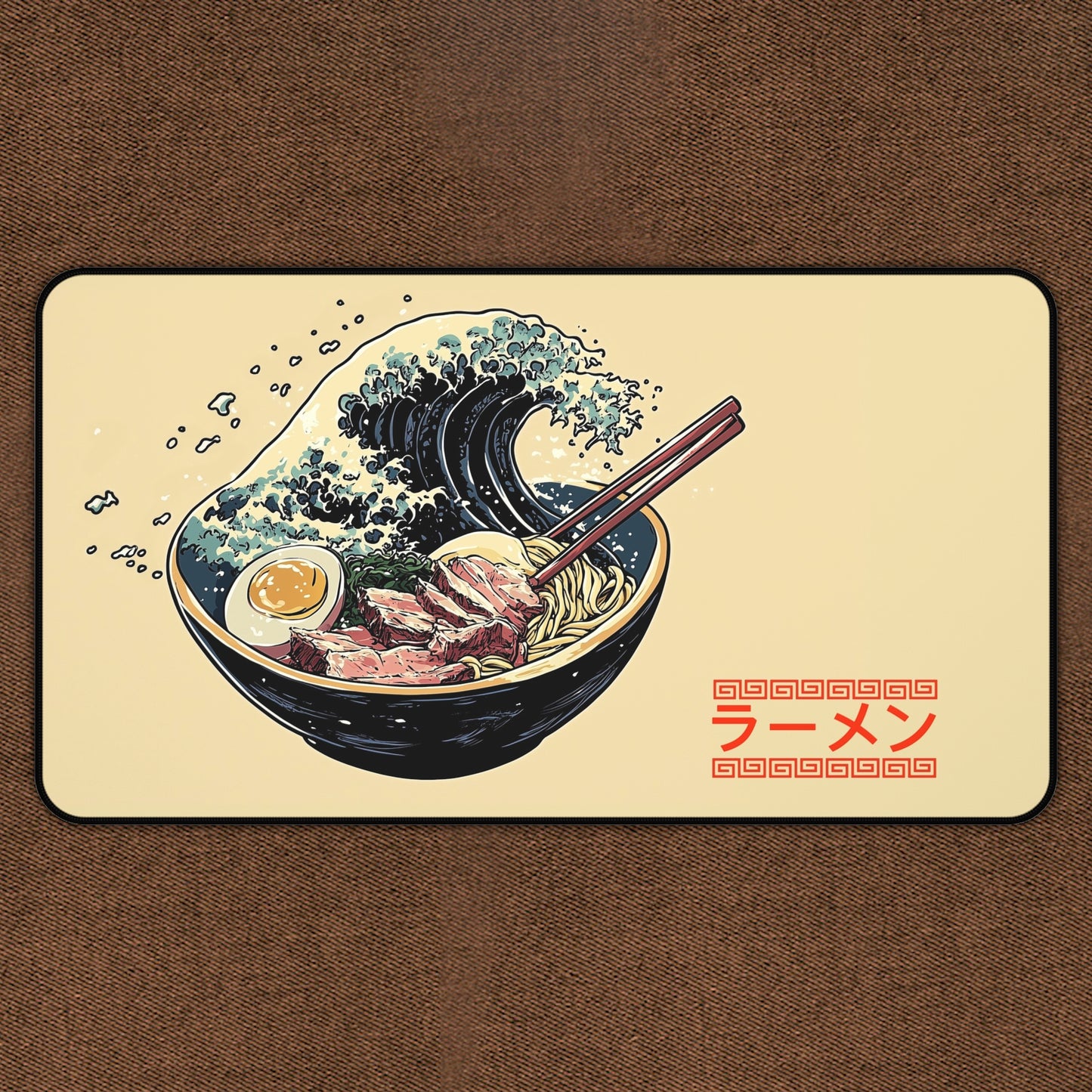 The Great Wave Off Ramen: Japanese Ramen TCG Playmat