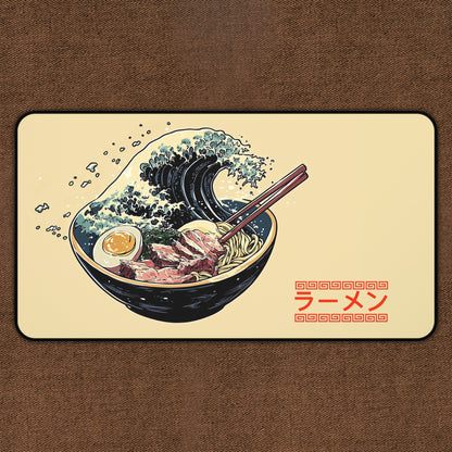 The Great Wave Off Ramen: Japanese Ramen TCG Playmat