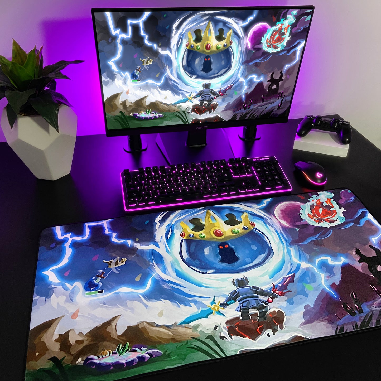 ChiefLogan "Freefall" Content Creator Collaboration Gaming Mouse Pad