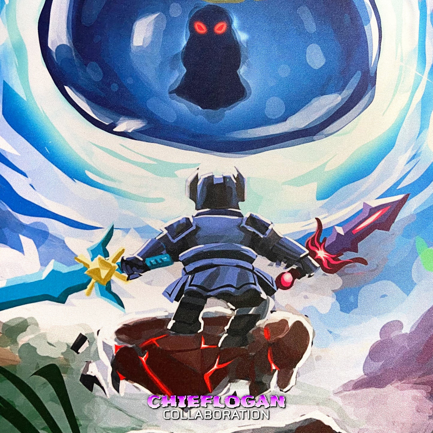 ChiefLogan "Freefall" Content Creator Collaboration Gaming Mouse Pad