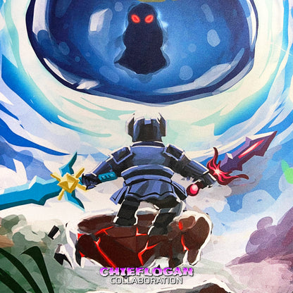 ChiefLogan "Freefall" Content Creator Collaboration Gaming Mouse Pad