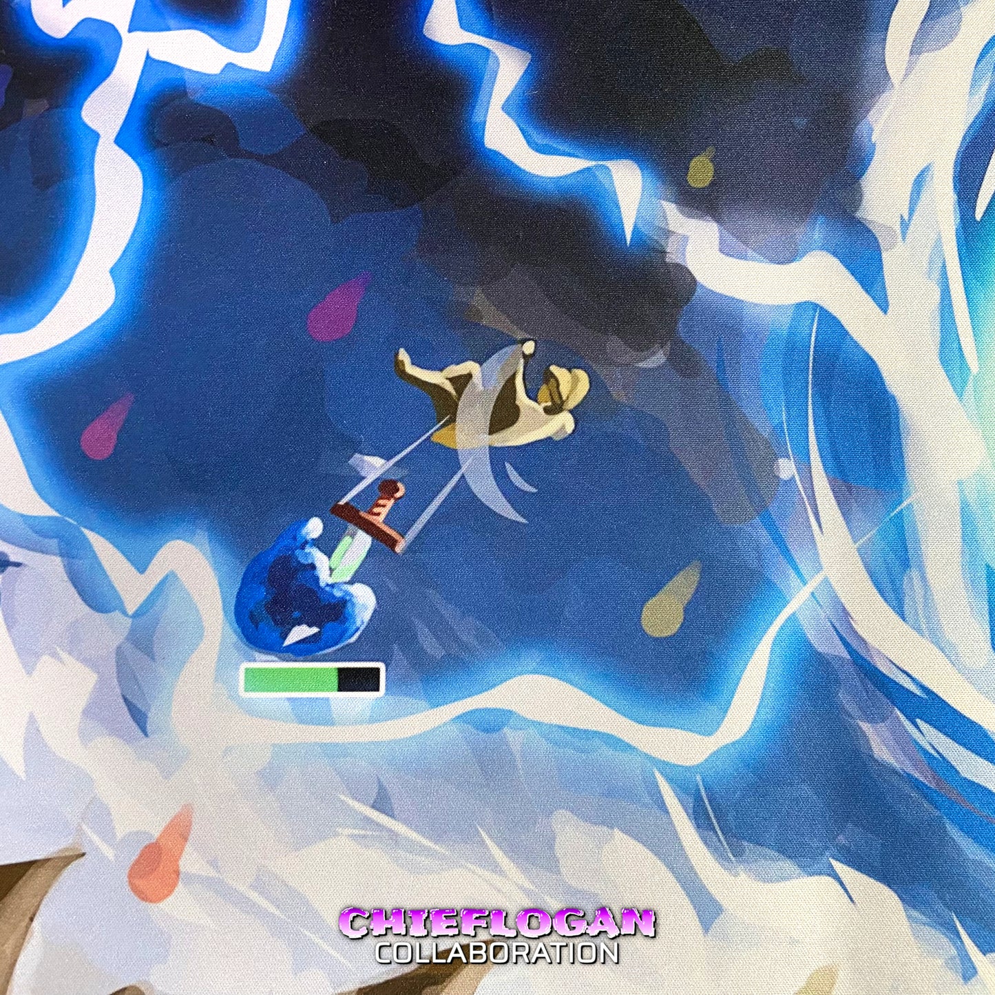 ChiefLogan "Freefall" Content Creator Collaboration Gaming Mouse Pad