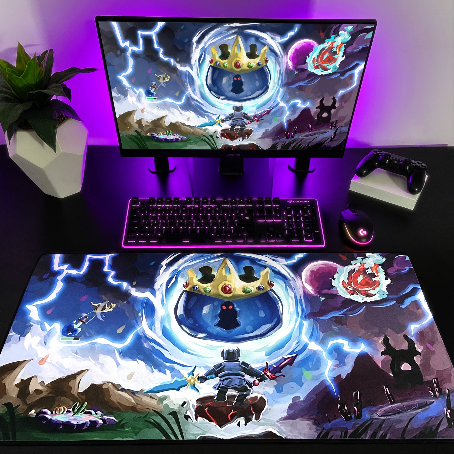 ChiefLogan "Freefall" Content Creator Collaboration Gaming Mouse Pad
