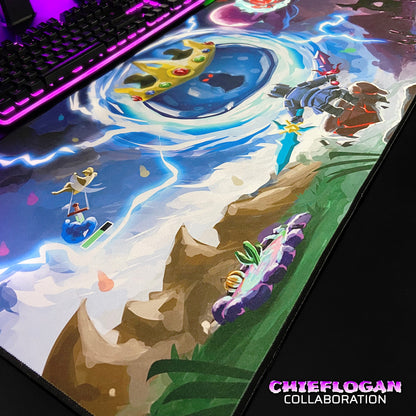 ChiefLogan "Freefall" Content Creator Collaboration Gaming Mouse Pad