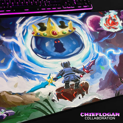ChiefLogan "Freefall" Content Creator Collaboration Gaming Mouse Pad