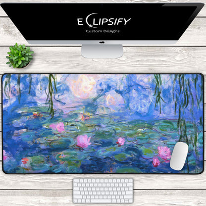 Water Lilies: Claude Monet Mouse Pad