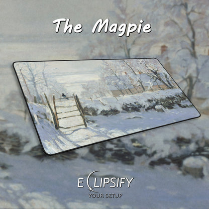The Magpie: Claude Monet Mouse Pad