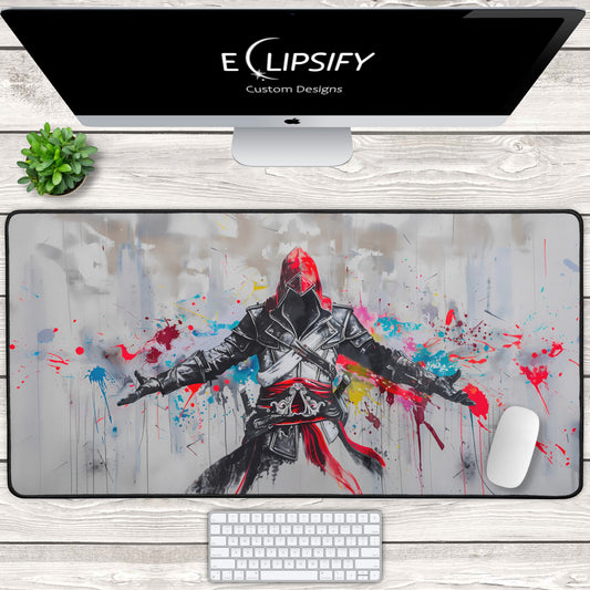 Hidden Blade Vivid: Assassin Gaming Mouse Pad