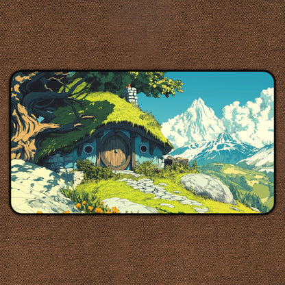 Moss & Mountains: Fantasy Cottage TCG Playmat