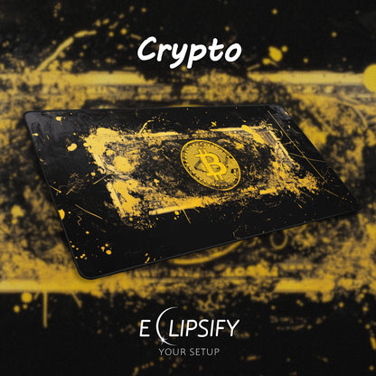 Crypto: Bitcoin Mouse Pad
