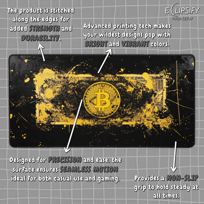 Crypto: Bitcoin Mouse Pad