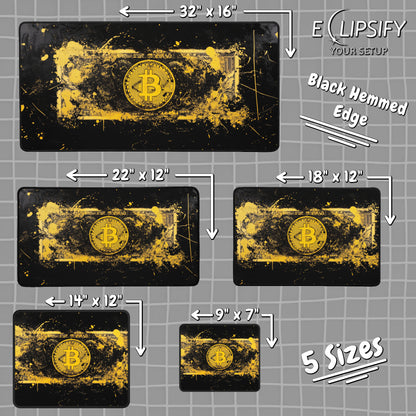 Crypto: Bitcoin Mouse Pad
