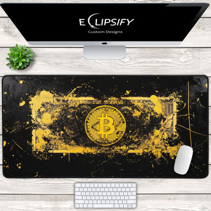 Crypto: Bitcoin Mouse Pad