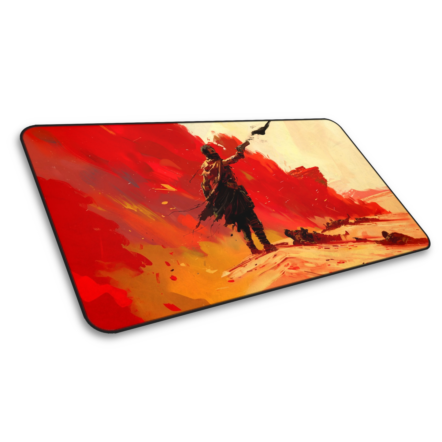 Apocalypse Road: Red Desert Apocalypse Mouse Pad