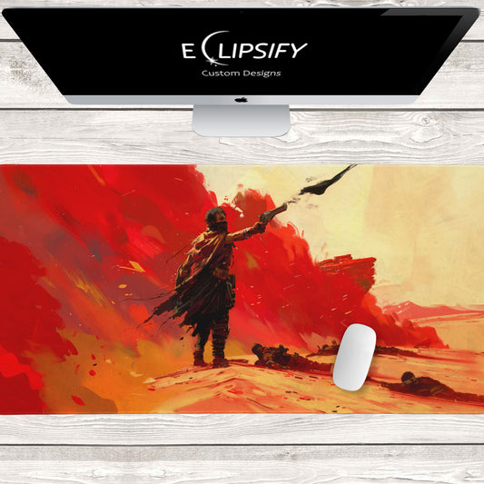 Apocalypse Road: Red Desert Apocalypse Mouse Pad