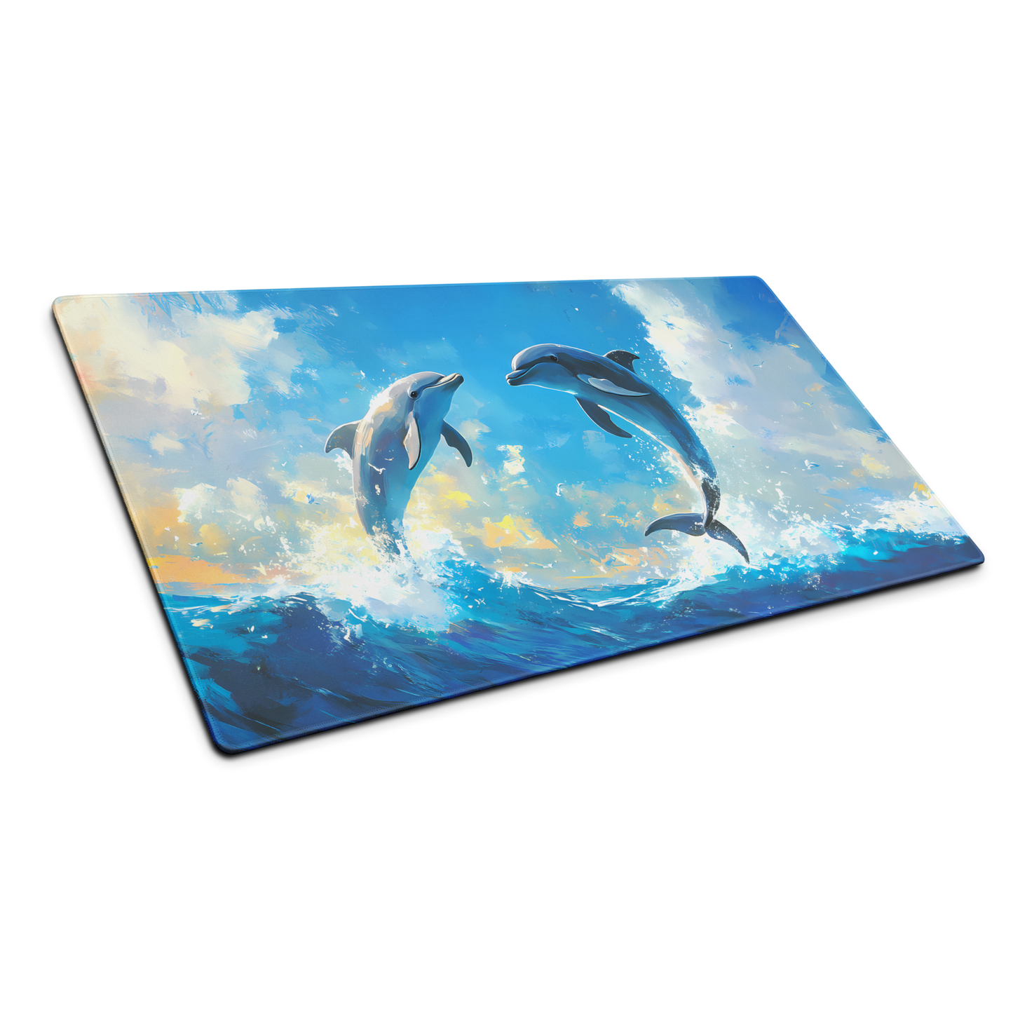 Ocean Dance: Dolphins Mouse Pad