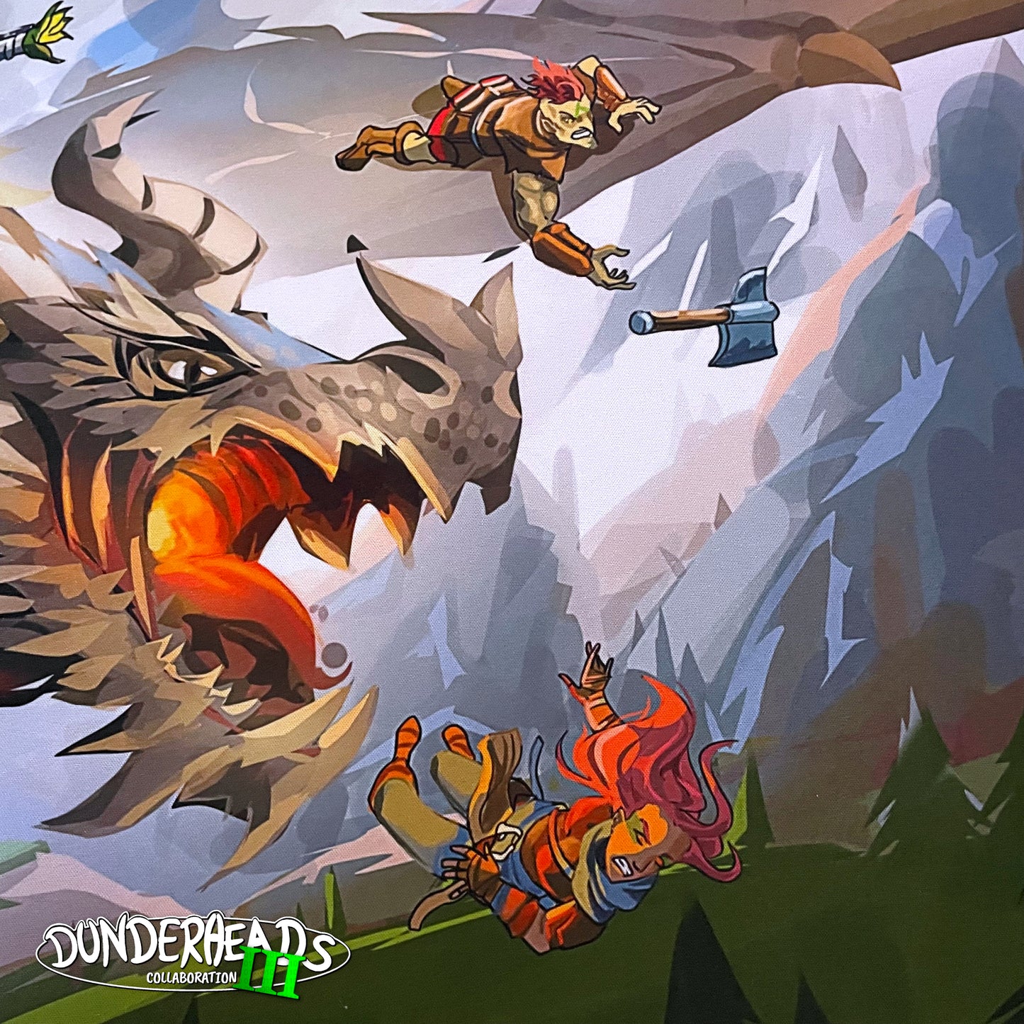 DunderHeads "The Last Manhunt" Content Creator Collaboration Gaming Mouse Pad