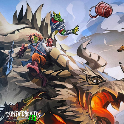 DunderHeads "The Last Manhunt" Content Creator Collaboration Gaming Mouse Pad