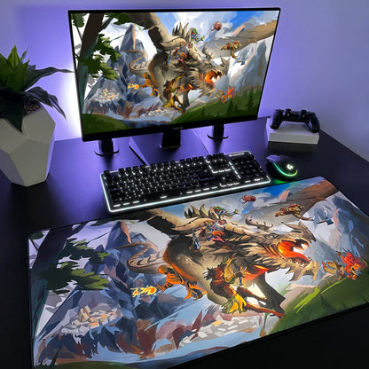 DunderHeads "The Last Manhunt" Content Creator Collaboration Gaming Mouse Pad
