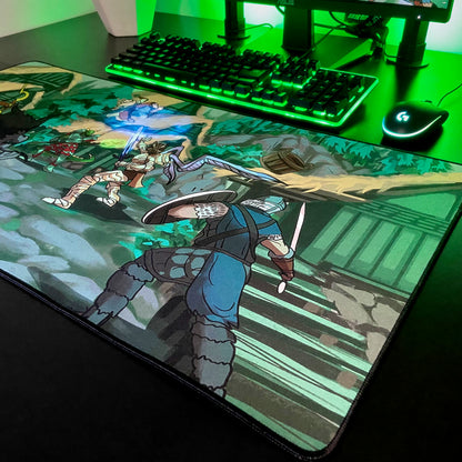 DunderHeads "The Four Hunters" Content Creator Collaboration Gaming Mouse Pad