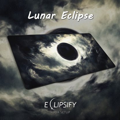 Lunar Eclipse: Moon Gaming Mouse Pad