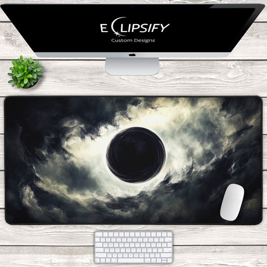 Lunar Eclipse: Moon Gaming Mouse Pad