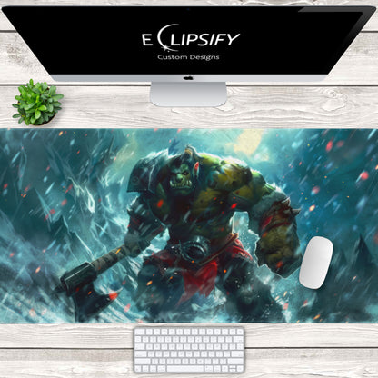 Fury: Orc Gaming Mouse Pad