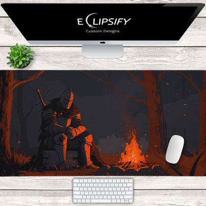 The Bonfire: Minimalist Gaming Mouse Pad