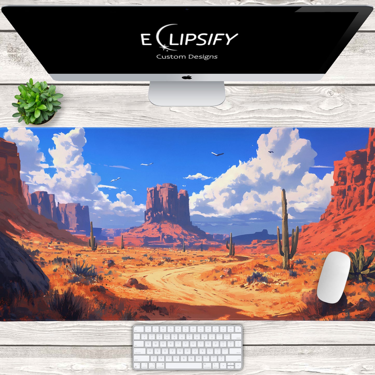 Wild Desert: Landscape Gaming Mouse Pad