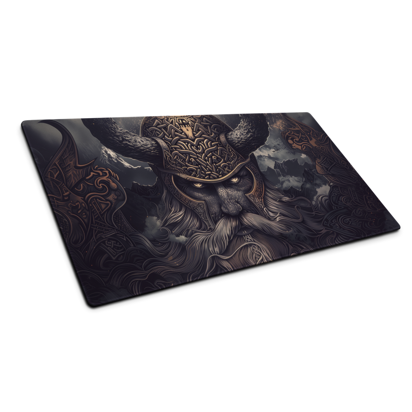 Warrior Of The North: Viking Gaming Mouse Pad