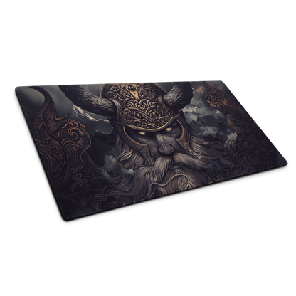 Warrior Of The North: Viking Gaming Mouse Pad