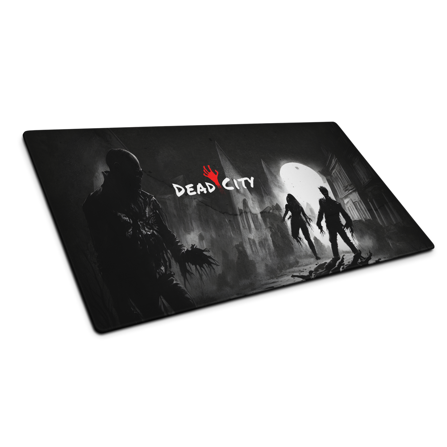 Dead City: Zombie Black Gaming Mouse Pad