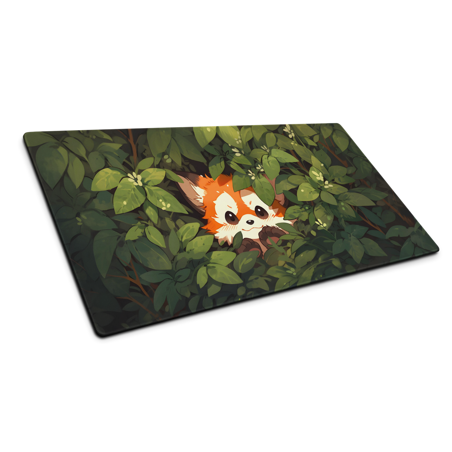 Bush Panda: Cute Red Panda Gaming Mouse Pad