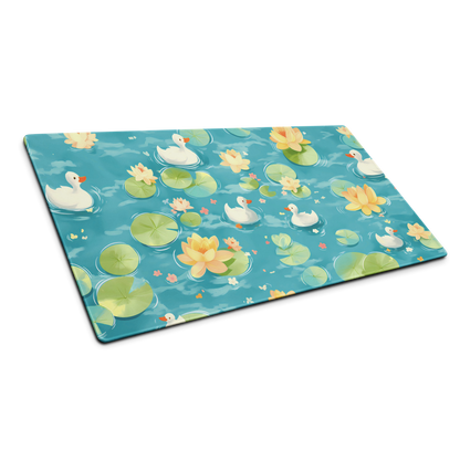 Duck Haven: Cute Ducks In Pond Mouse Pad