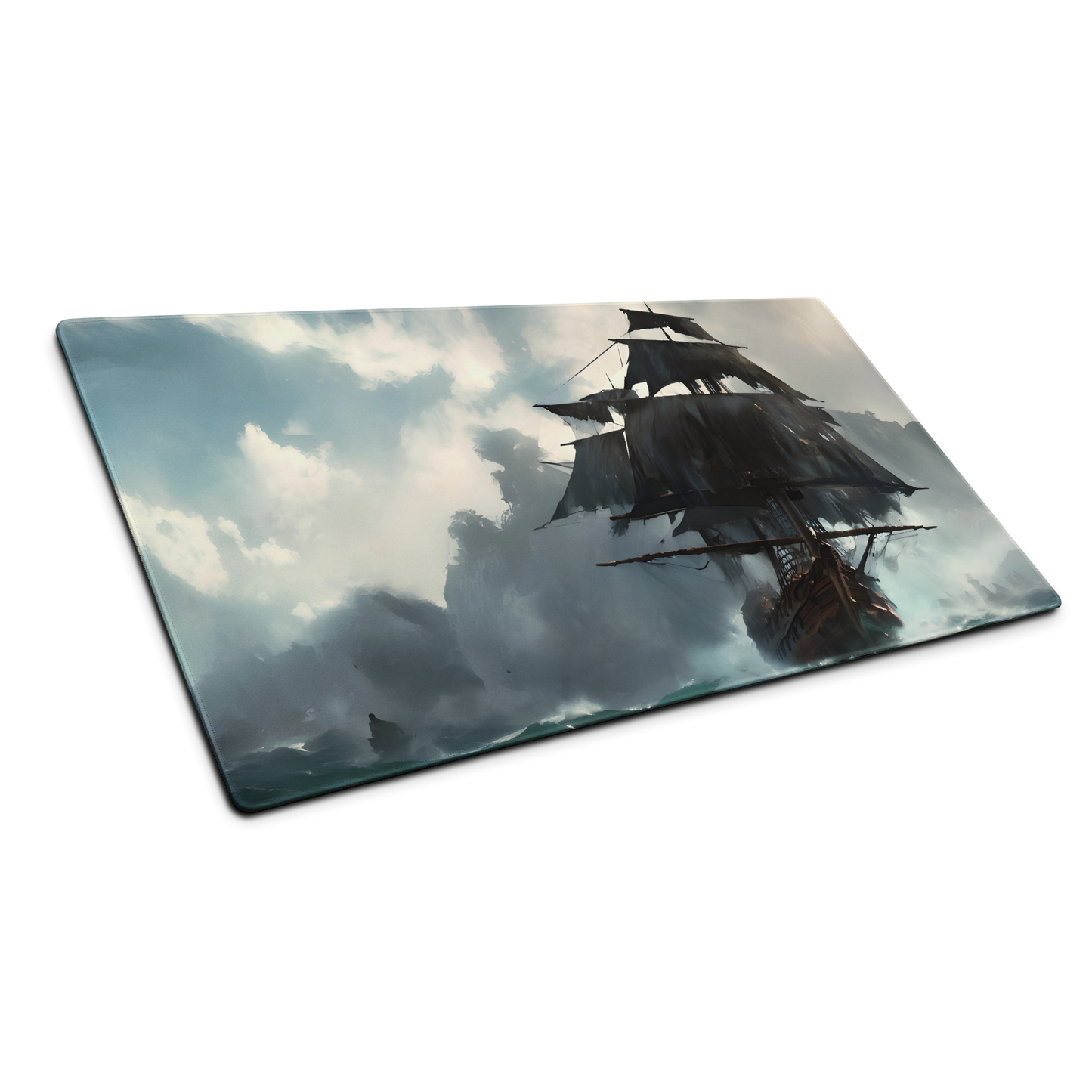 Seven Seas: Pirate Ship Gaming Mouse Pad