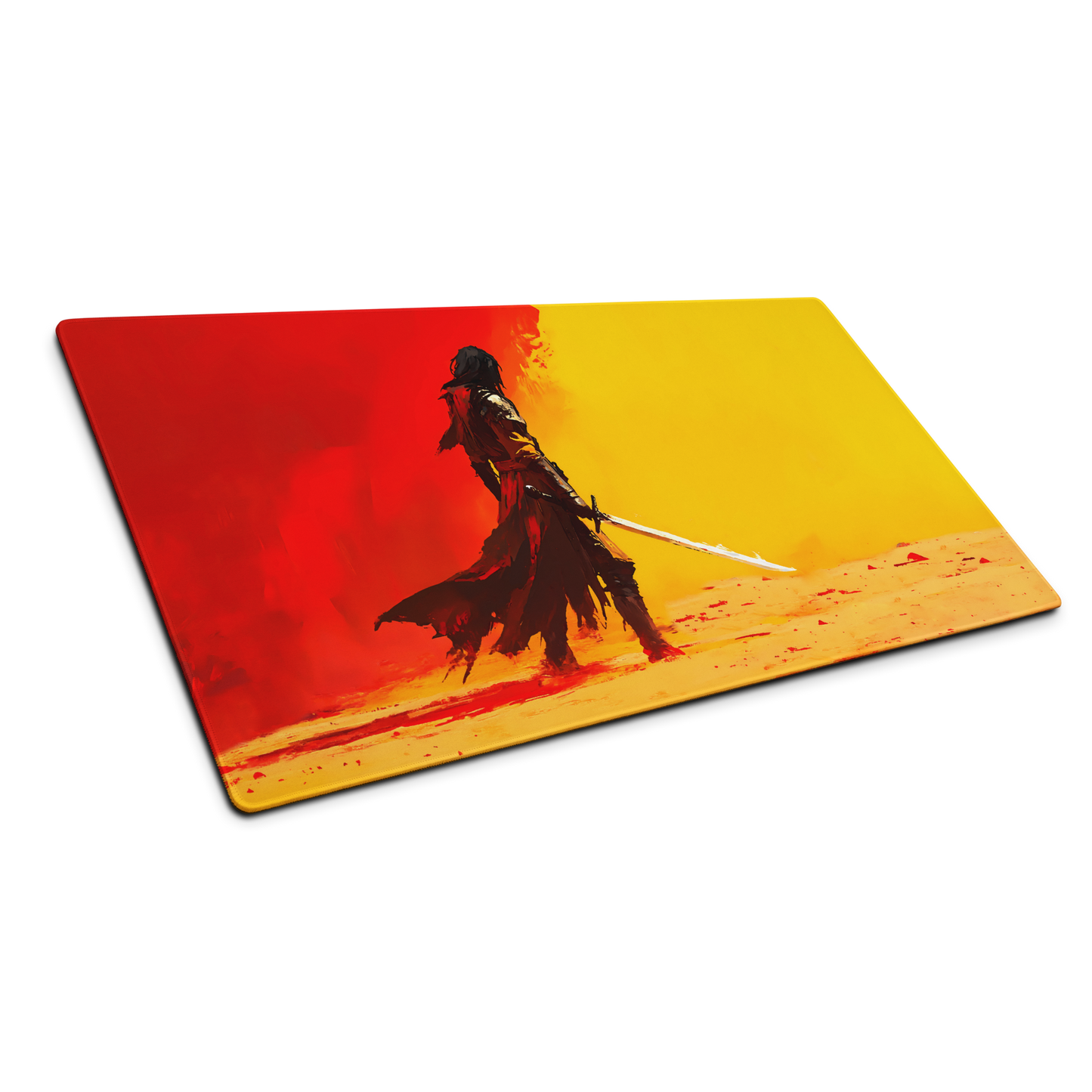 Blood and Gold: Warrior Gaming Mouse Pad