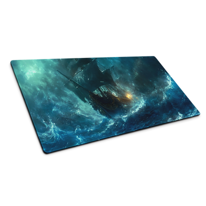 The Flying Dutchman: Pirate Ship Gaming Mouse Pad