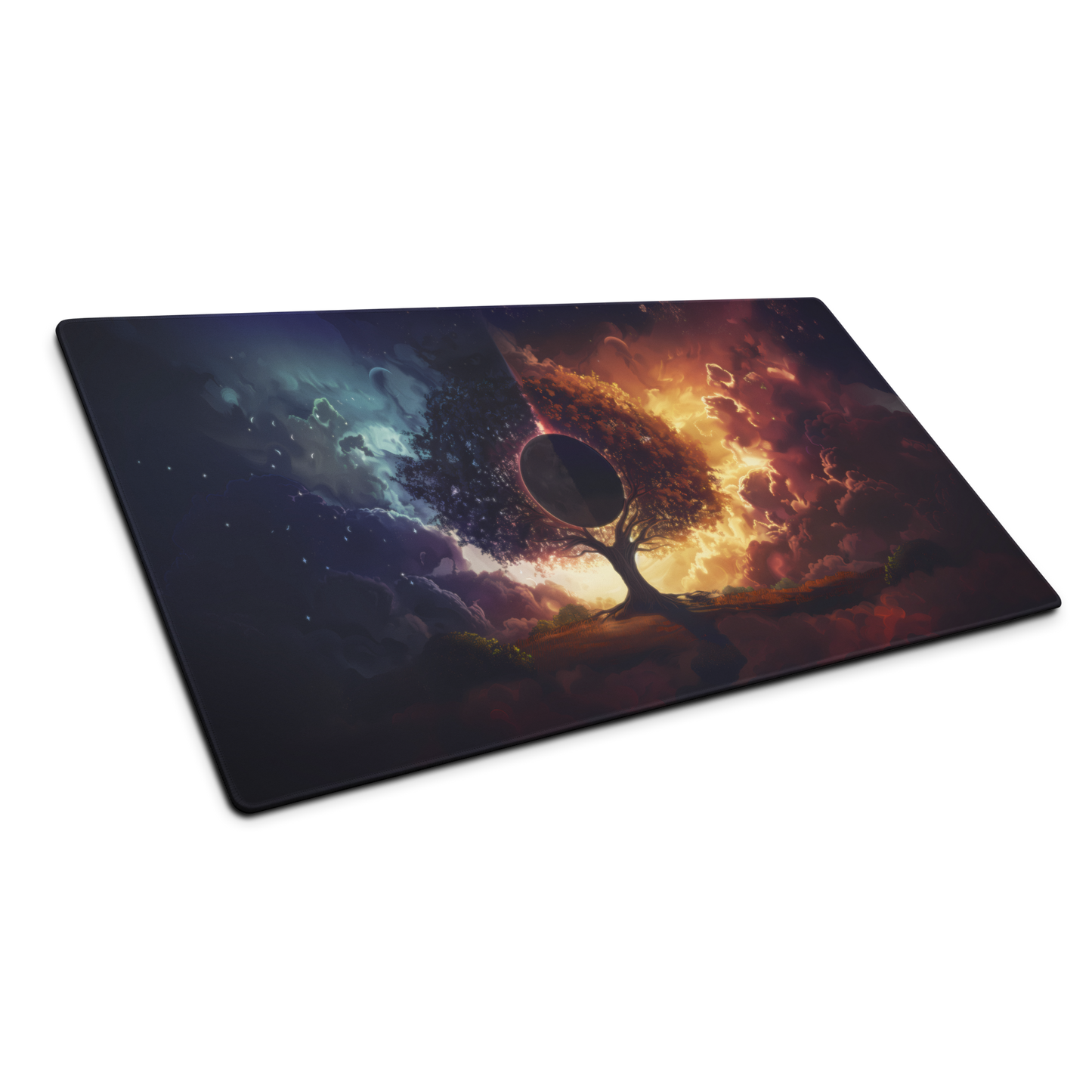 Moonlit Arbor: Tree of Life Gaming Mouse Pad