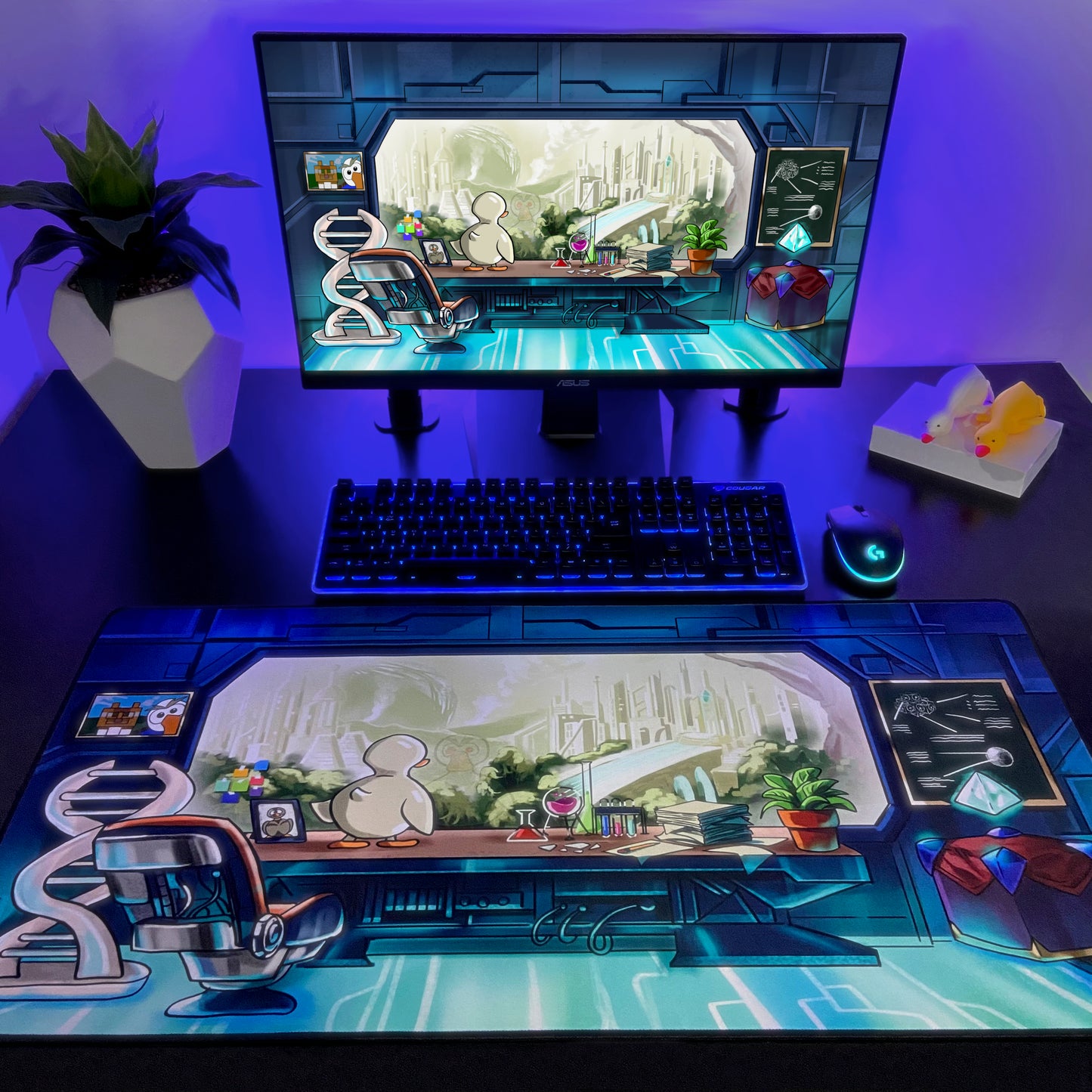 Neurotic Goose "The Goose Pad" Content Creator Collaboration Gaming Mouse Pad