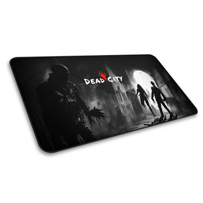 Dead City: Zombie Black Gaming Mouse Pad