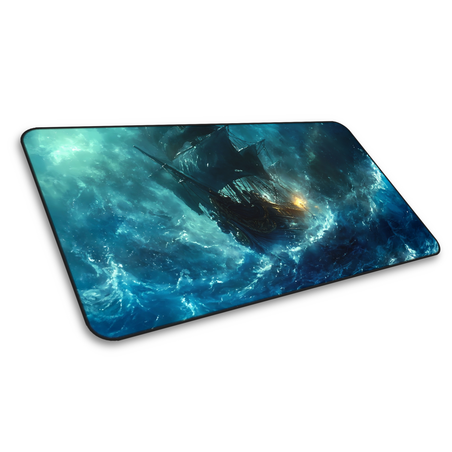 The Flying Dutchman: Pirate Ship Gaming Mouse Pad