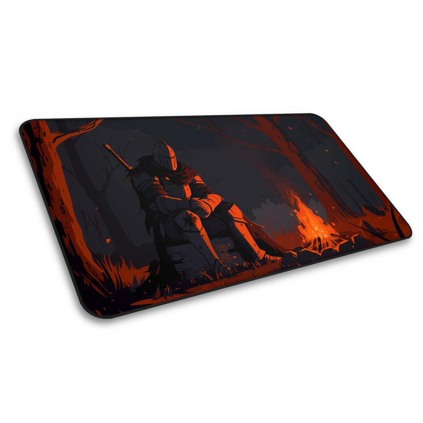 The Bonfire: Minimalist Gaming Mouse Pad