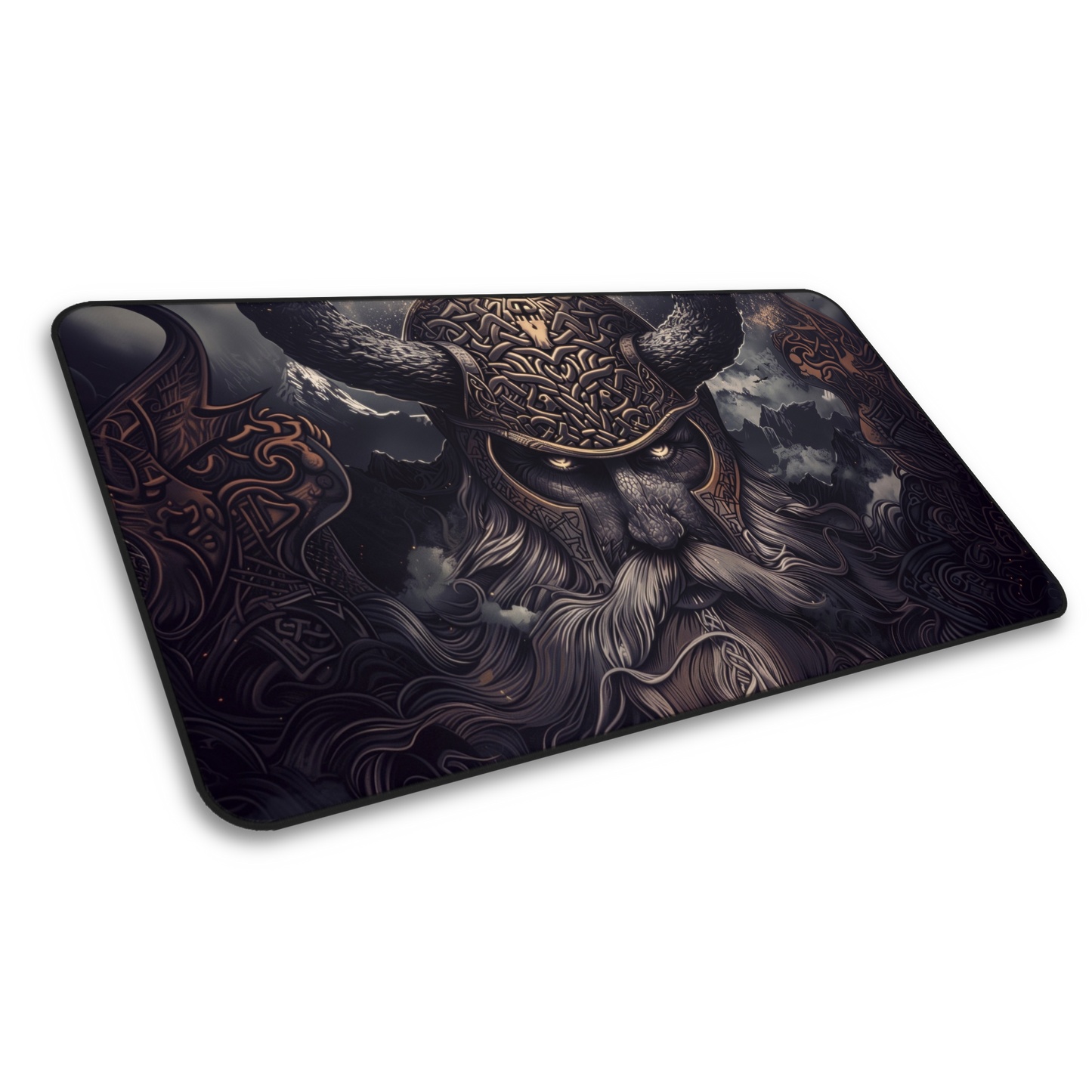 Warrior Of The North: Viking Gaming Mouse Pad