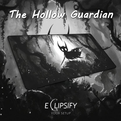 The Hollow Guardian: Mythical Knight Gaming Mouse Pad