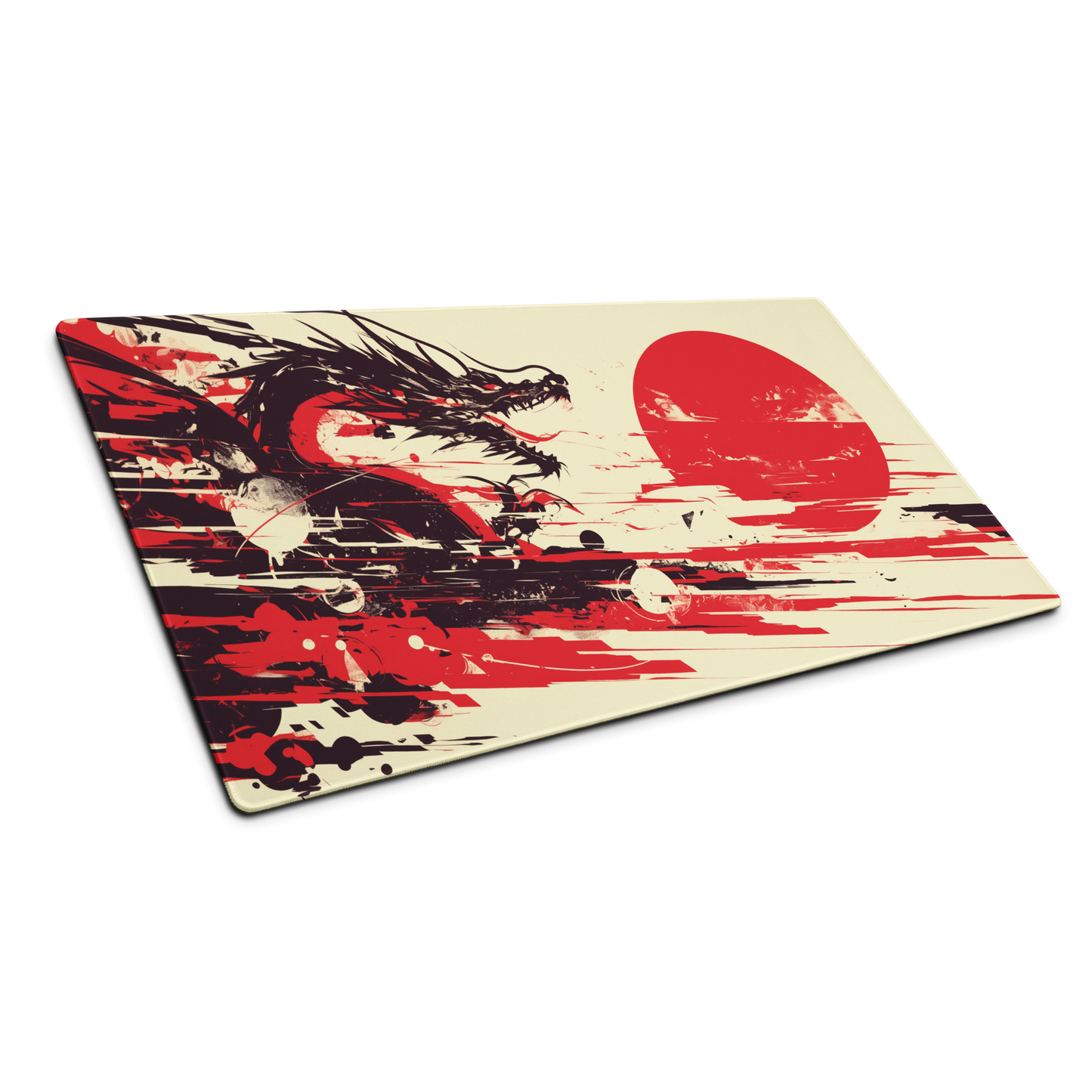 Rising Sun: Dragon Gaming Mouse Pad