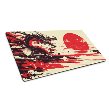 Rising Sun: Dragon Gaming Mouse Pad