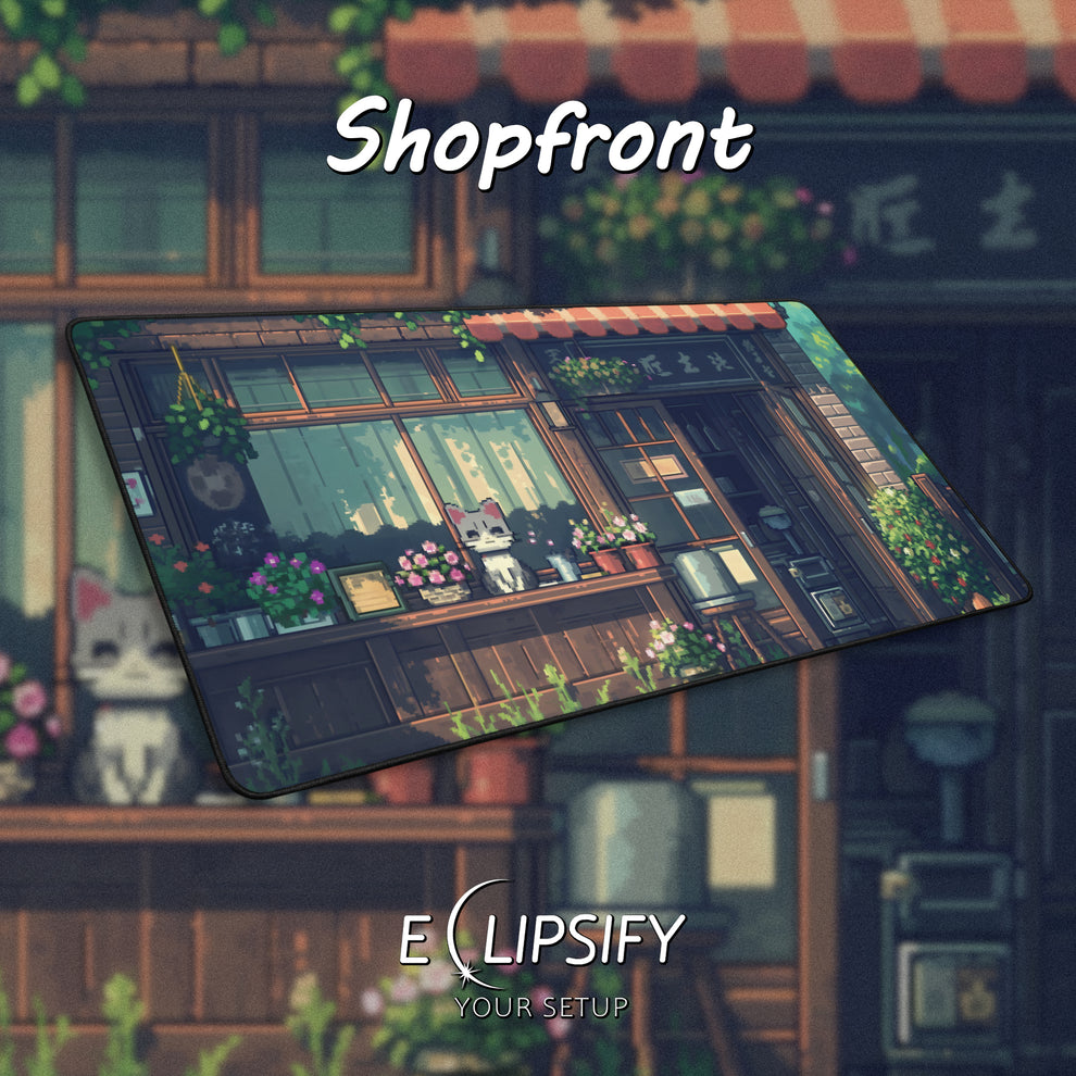 Shopfront : Cat Pixel Art Mouse Pad – Eclipsify