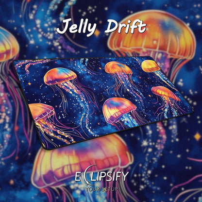 Jelly Drift: Jelly Fish Mouse Pad