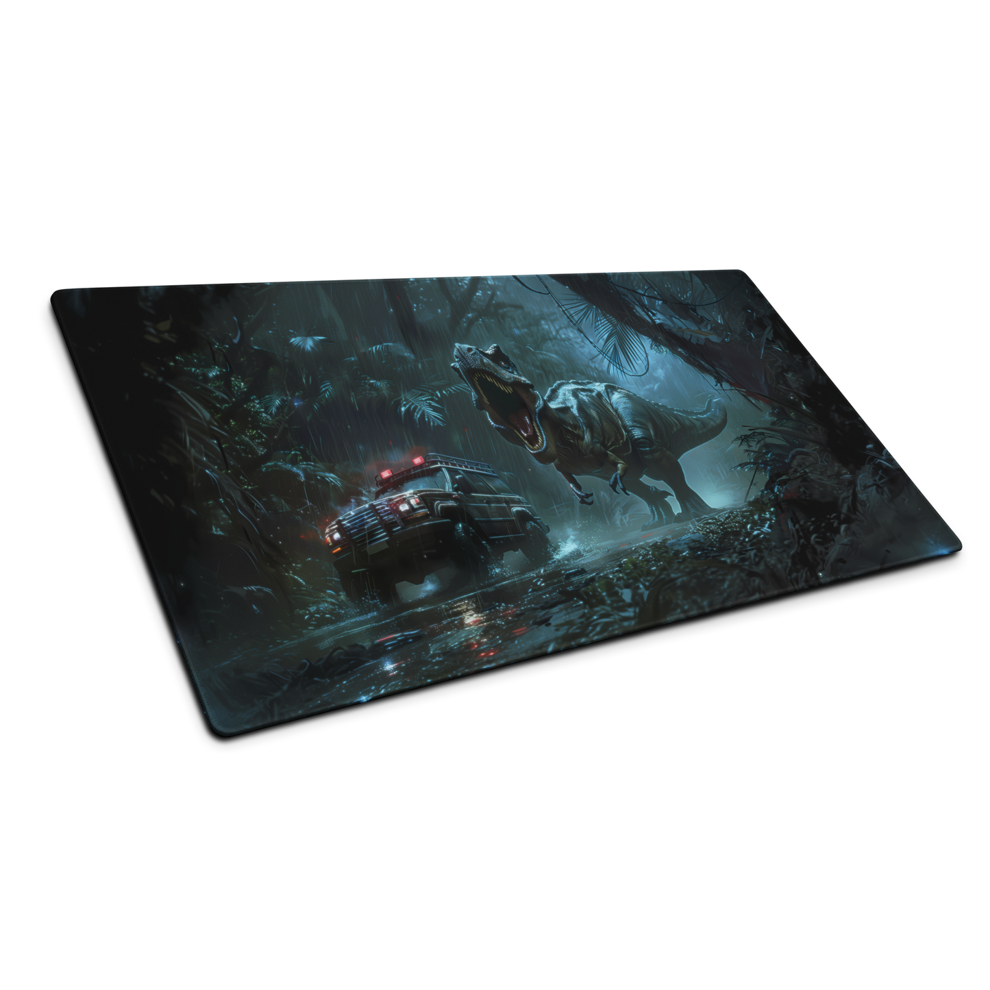 Dino Danger: Jurassic Gaming Mouse Pad